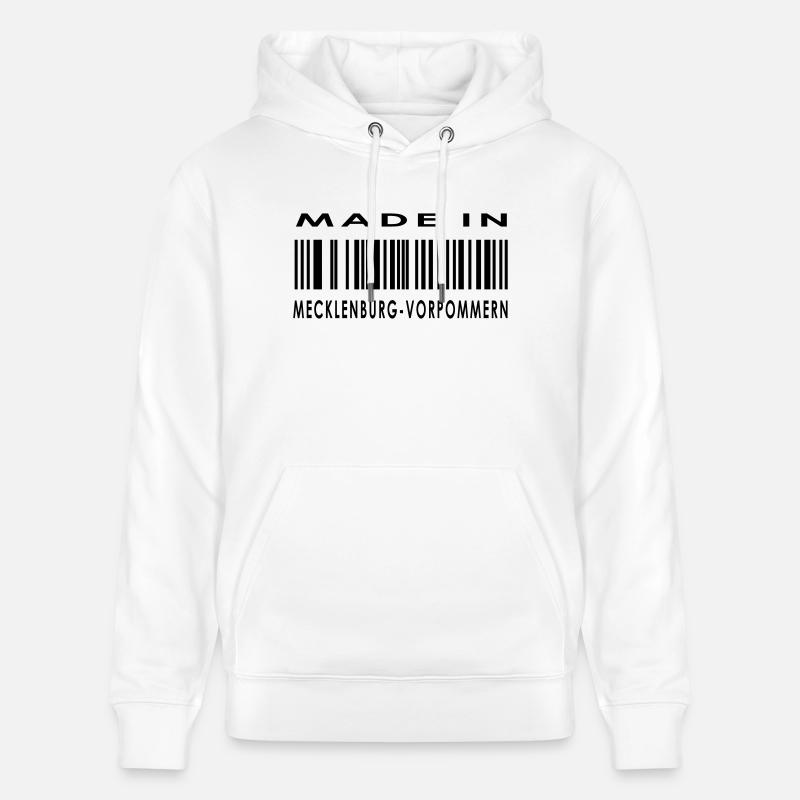 Made in Mecklenburg-Vorpommern - Sweat à capuche bio CRUISER Stanley/Stella Unisexe - blanc