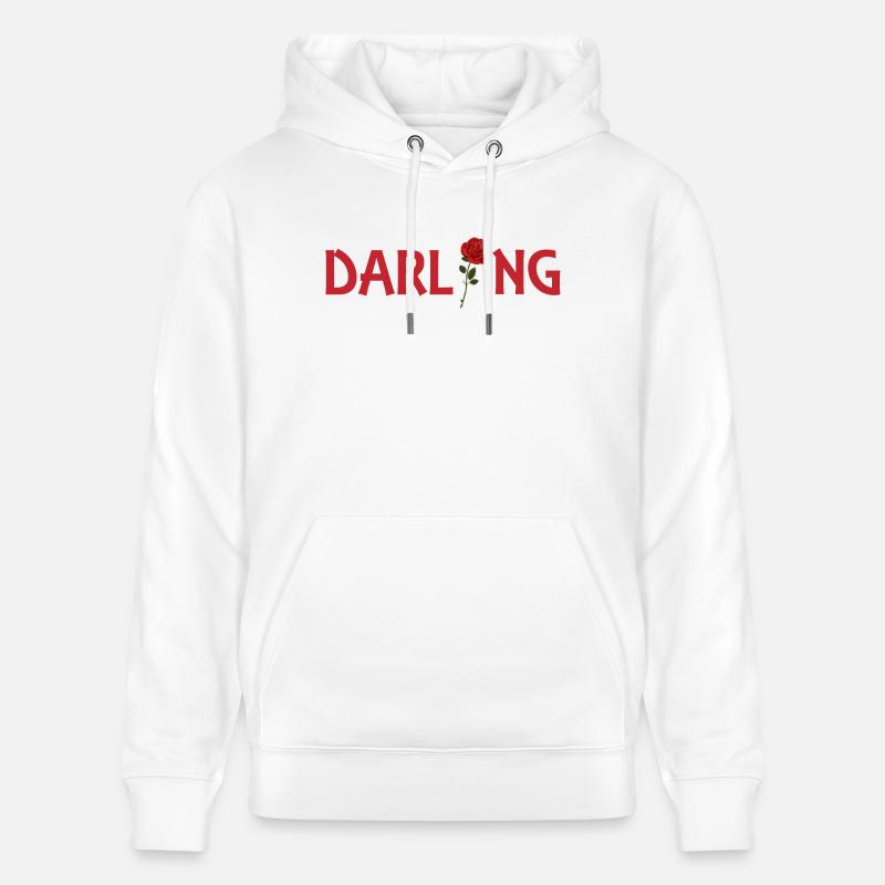 Darling - Stanley/Stella Unisex Bio-Hoodie CRUISER  - Weiß