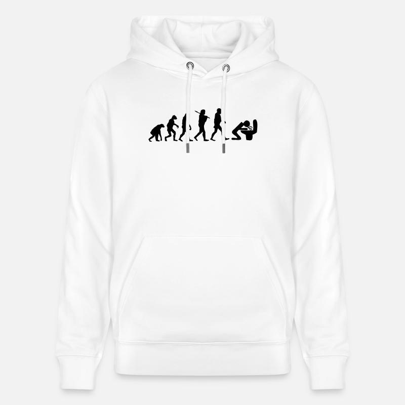 gerber - Sweat à capuche bio CRUISER Stanley/Stella Unisexe - blanc