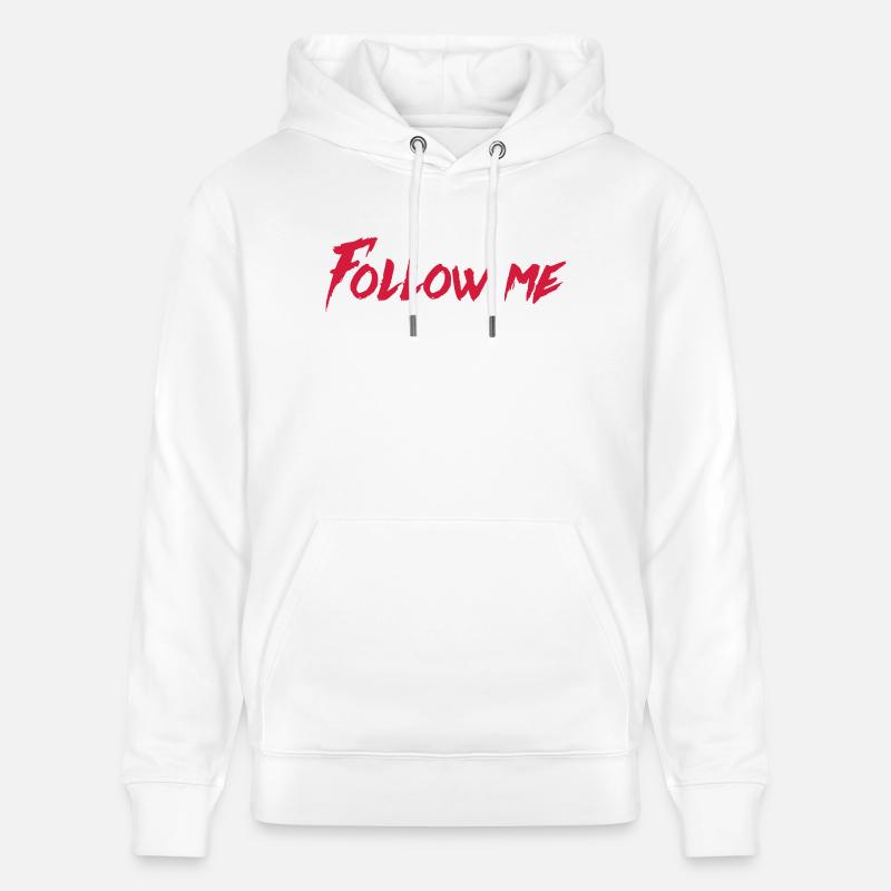 suis-moi-suis-moi-fun-funny-funny - Sweat à capuche bio CRUISER Stanley/Stella Unisexe - blanc