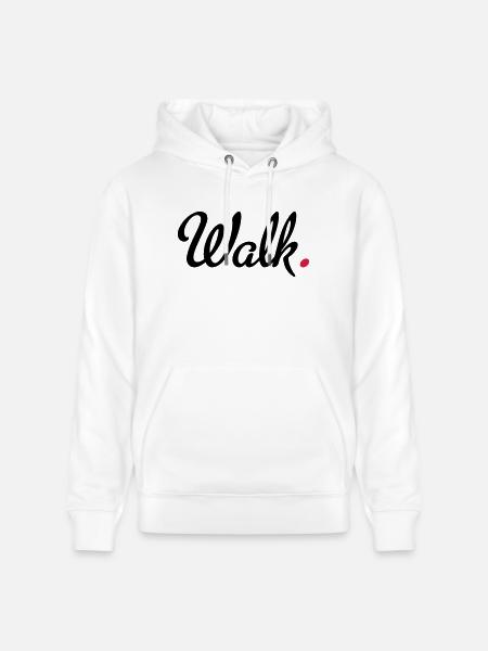 walking - Stanley/Stella CRUISER Unisex Organic Hoodie - white