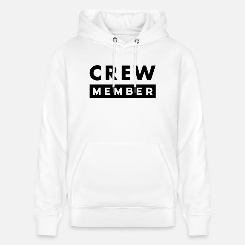 crew member - Sweat à capuche bio CRUISER Stanley/Stella Unisexe - blanc