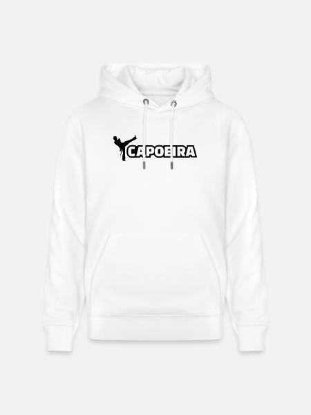 Capoeira - Stanley/Stella CRUISER Unisex Organic Hoodie - white