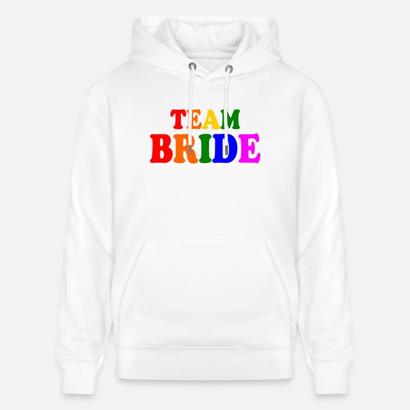 Team bride - Sweat à capuche bio CRUISER Stanley/Stella Unisexe - blanc