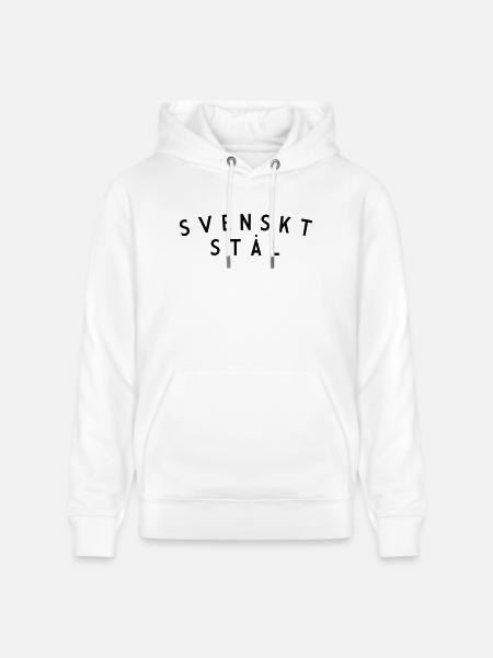 Schwedischer Stahl - Stanley/Stella Unisex Bio-Hoodie CRUISER  - Weiß