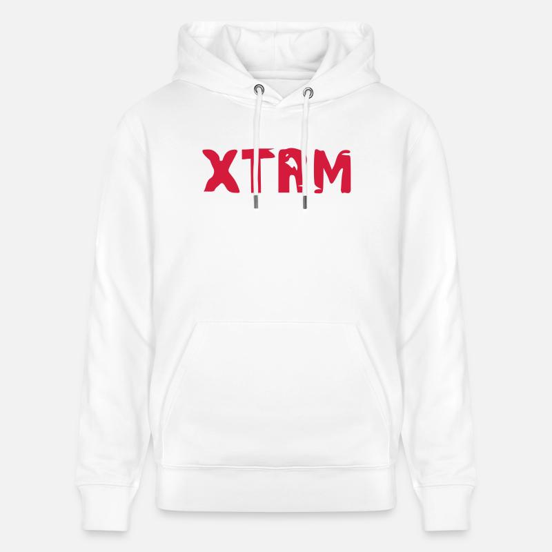 xtrm_vec_1 fr - Sweat à capuche bio CRUISER Stanley/Stella Unisexe - blanc