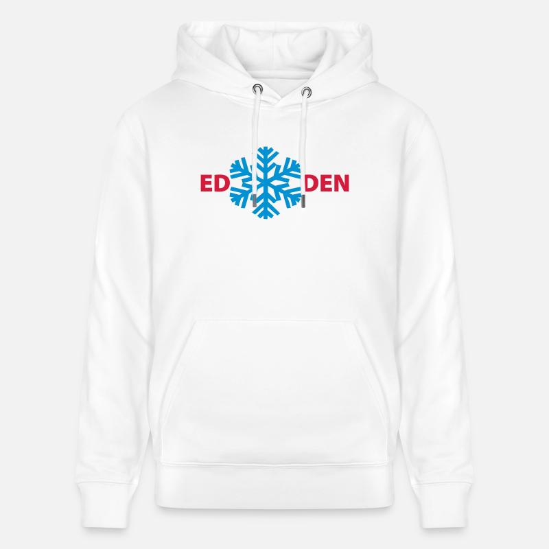 ED SNOWDEN 2 - Sweat à capuche bio CRUISER Stanley/Stella Unisexe - blanc