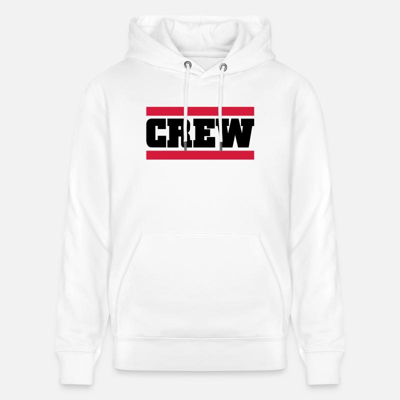 crew - Sweat à capuche bio CRUISER Stanley/Stella Unisexe - blanc