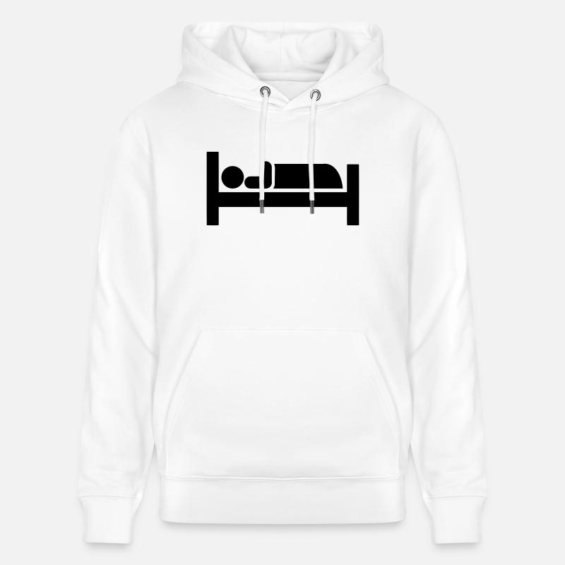 Dormir - Sweat à capuche bio CRUISER Stanley/Stella Unisexe - blanc