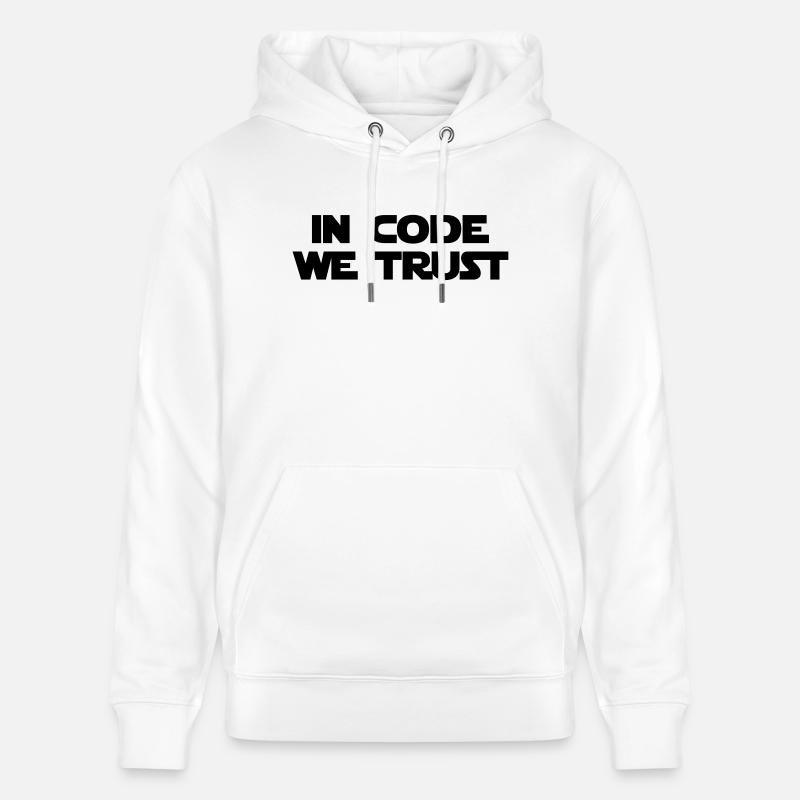 Computer / Developer / Geek / Code / Funny - Stanley/Stella CRUISER Unisex Organic Hoodie - white