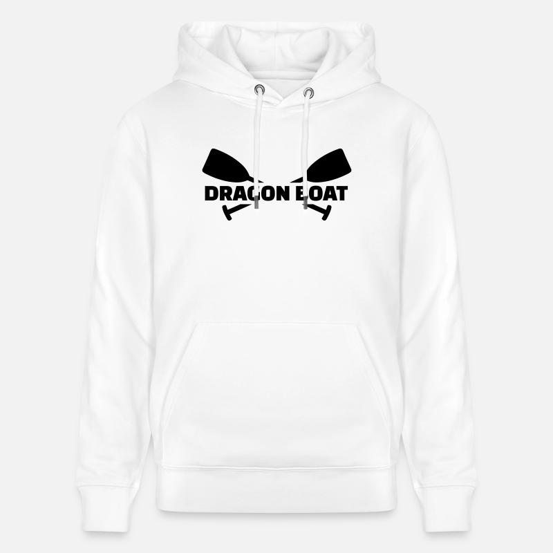 Drachenboot - Stanley/Stella Unisex Bio-Hoodie CRUISER  - Weiß
