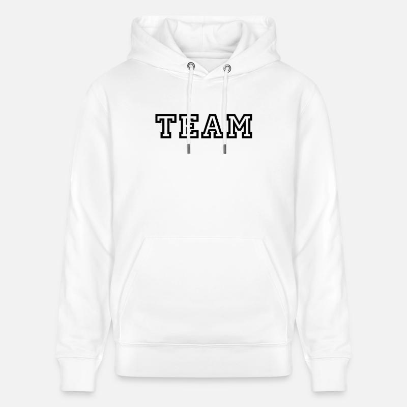 ÉQUIPE - Mannschaft - Sport - Sweat à capuche bio CRUISER Stanley/Stella Unisexe - blanc