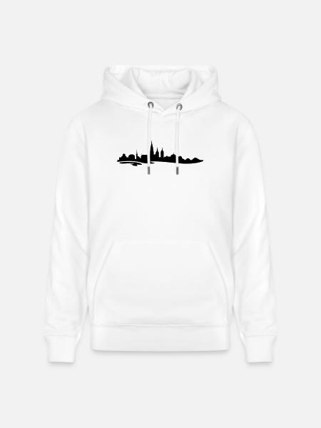 Skyline Bern 3 - Stanley/Stella Unisex Bio-Hoodie CRUISER  - Weiß
