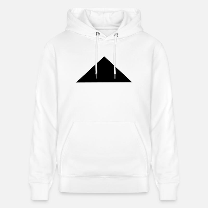 Triangle - Sweat à capuche bio CRUISER Stanley/Stella Unisexe - blanc