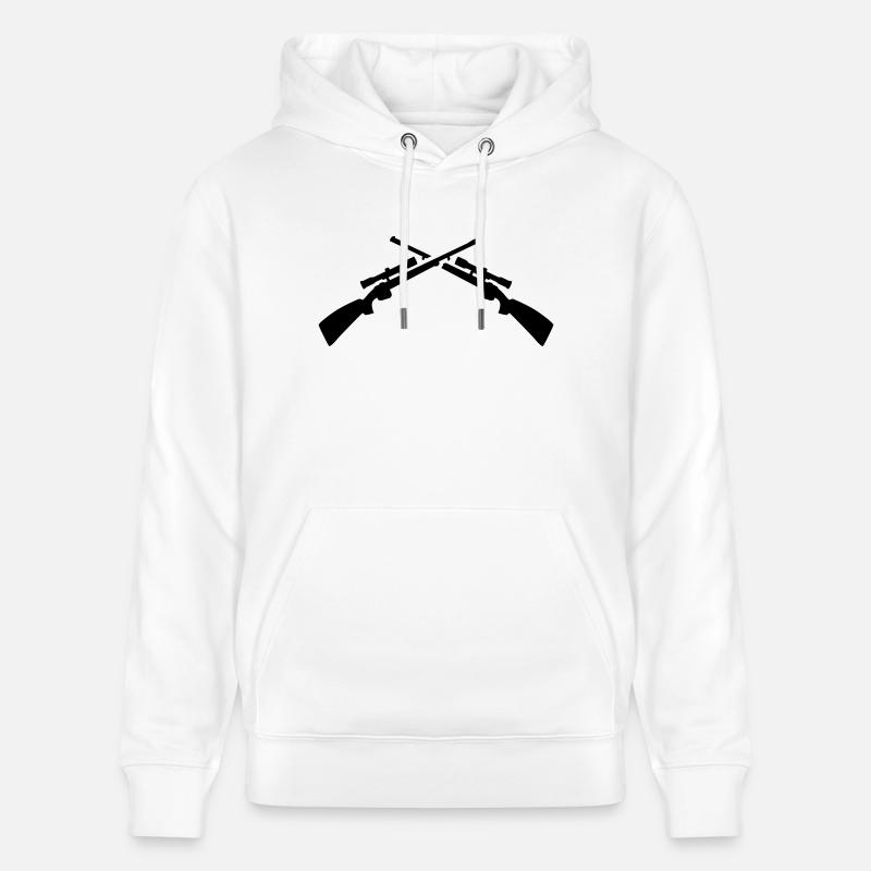 Gewehr - Stanley/Stella Unisex Bio-Hoodie CRUISER  - Weiß