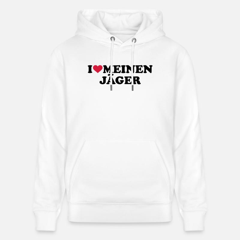 Jäger - Stanley/Stella Unisex Bio-Hoodie CRUISER  - Weiß