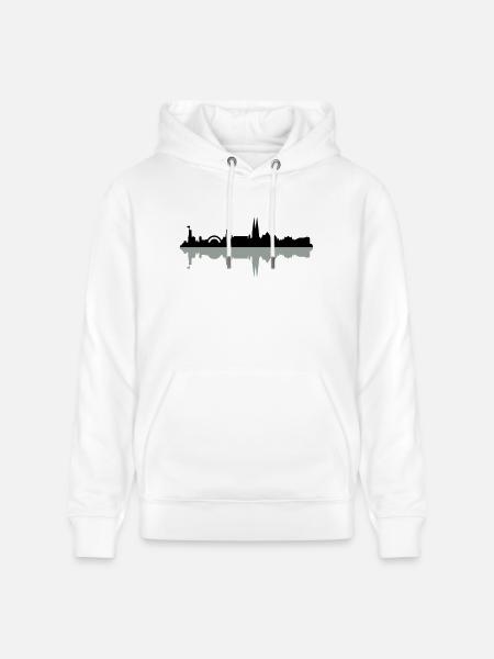 Skyline Bielefeld - Stanley/Stella Unisex Bio-Hoodie CRUISER  - Weiß