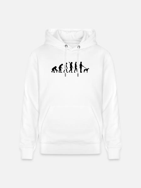 Whippet - Stanley/Stella Unisex Bio-Hoodie CRUISER  - Weiß