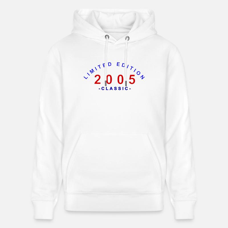 2005 Édition Limitée Classique - Sweat à capuche bio CRUISER Stanley/Stella Unisexe - blanc