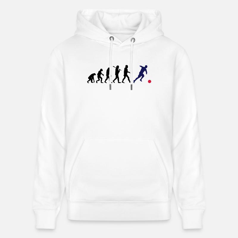 EVOLUTION FOOTBALL - Sweat à capuche bio CRUISER Stanley/Stella Unisexe - blanc