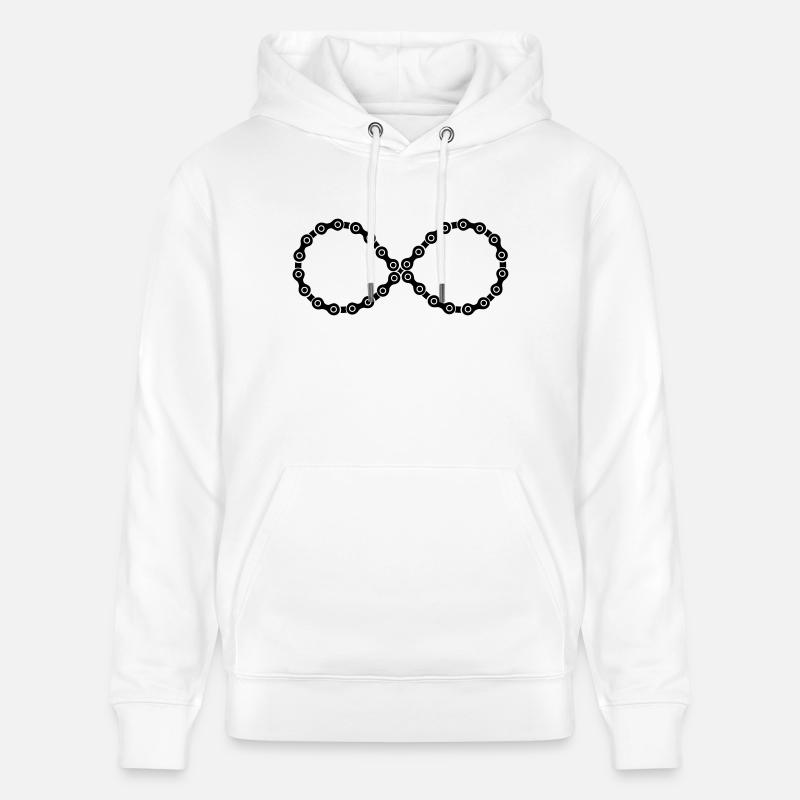 Infinity Ride - Sweat à capuche bio CRUISER Stanley/Stella Unisexe - blanc