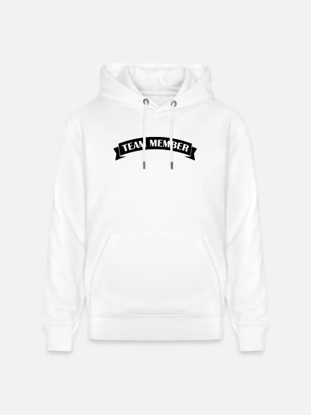 Team Member - Stanley/Stella CRUISER Unisex Organic Hoodie - white
