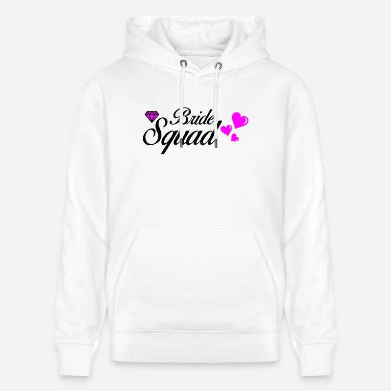 Escouade de la mariée 02 - Sweat à capuche bio CRUISER Stanley/Stella Unisexe - blanc