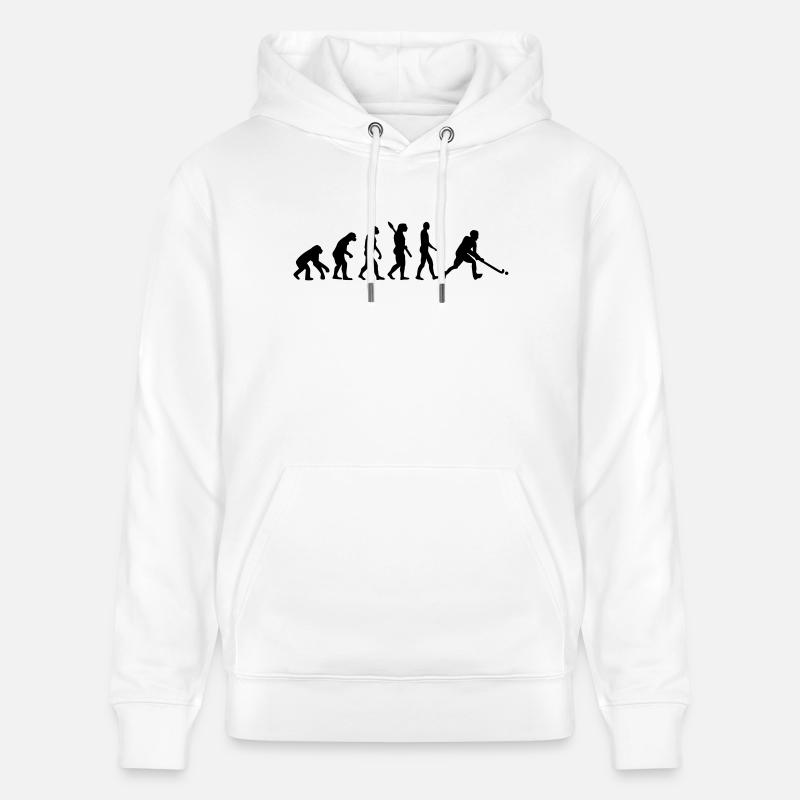 Evolution Hockey - Stanley/Stella Unisex Bio-Hoodie CRUISER  - Weiß