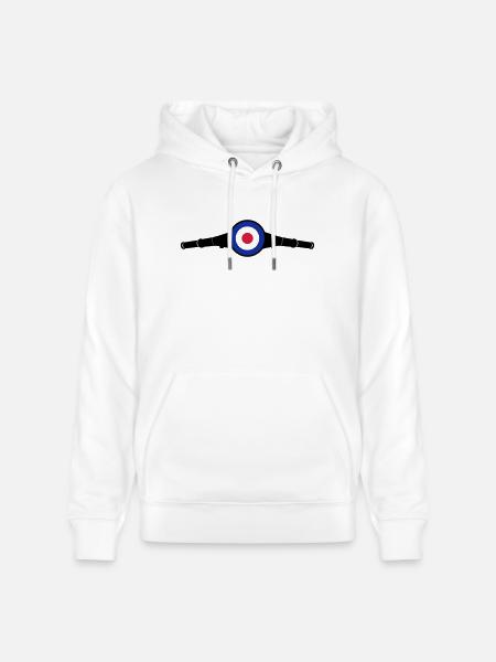 Lenkkopf Target - Stanley/Stella Unisex Bio-Hoodie CRUISER  - Weiß
