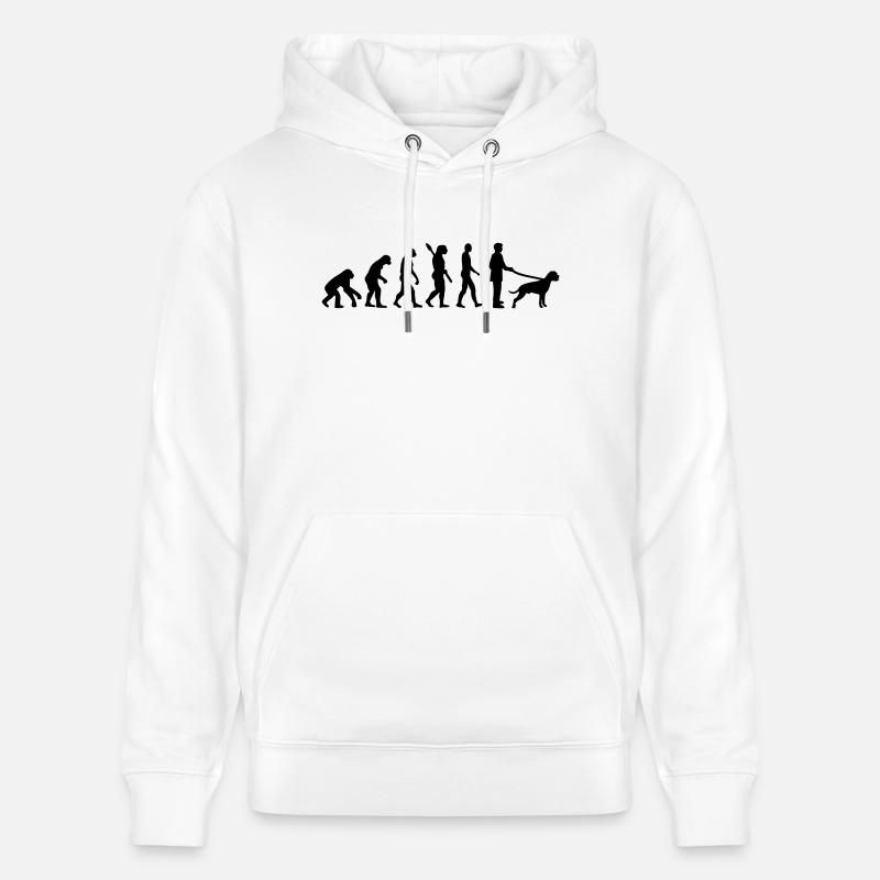 Boxer - Sweat à capuche bio CRUISER Stanley/Stella Unisexe - blanc