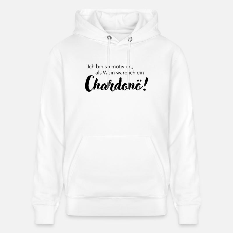 Je suis un Chardonö - Sweat à capuche bio CRUISER Stanley/Stella Unisexe - blanc