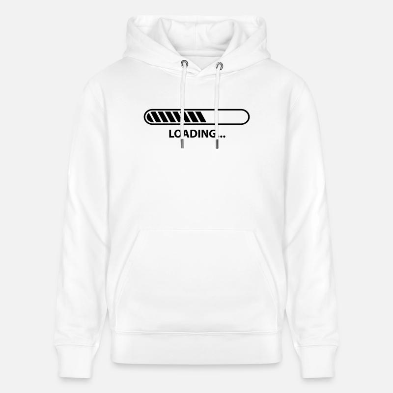 Loading Progress - Stanley/Stella Unisex Bio-Hoodie CRUISER  - Weiß