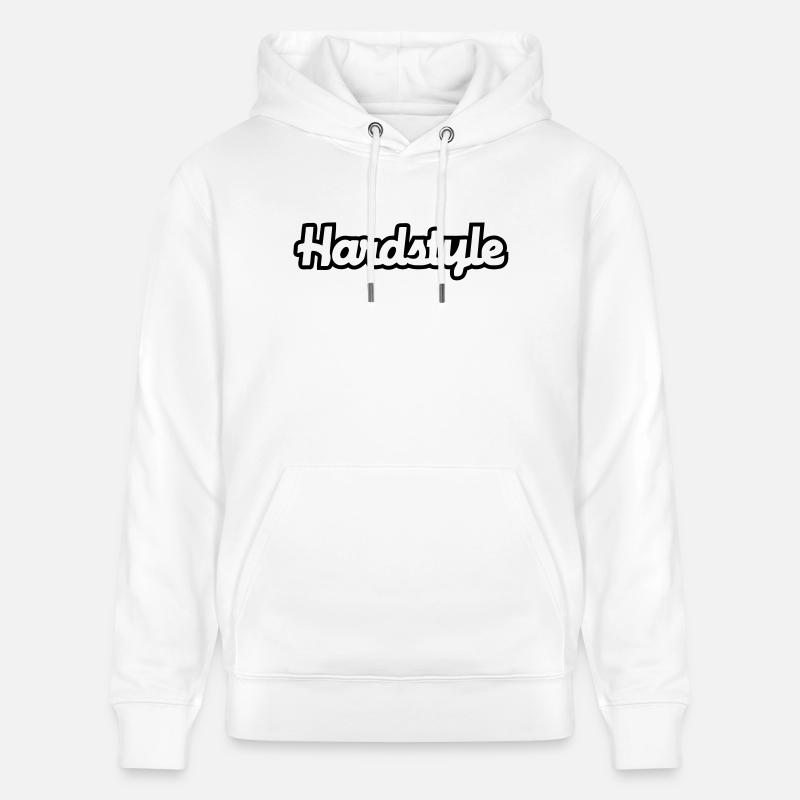 Hardstyle__V051 - Sweat à capuche bio CRUISER Stanley/Stella Unisexe - blanc