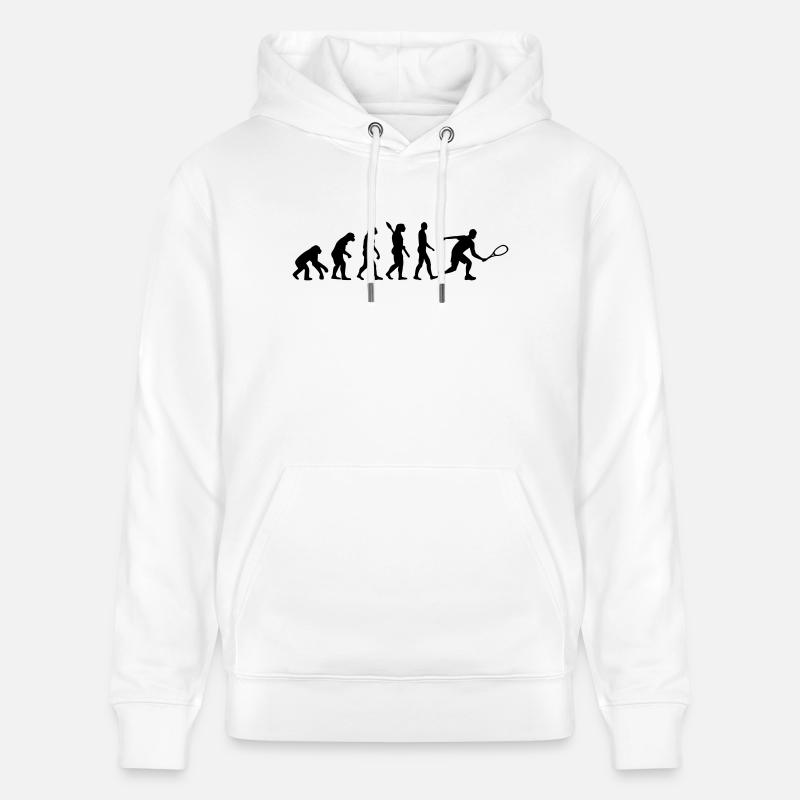 Evolution Squash - Sweat à capuche bio CRUISER Stanley/Stella Unisexe - blanc