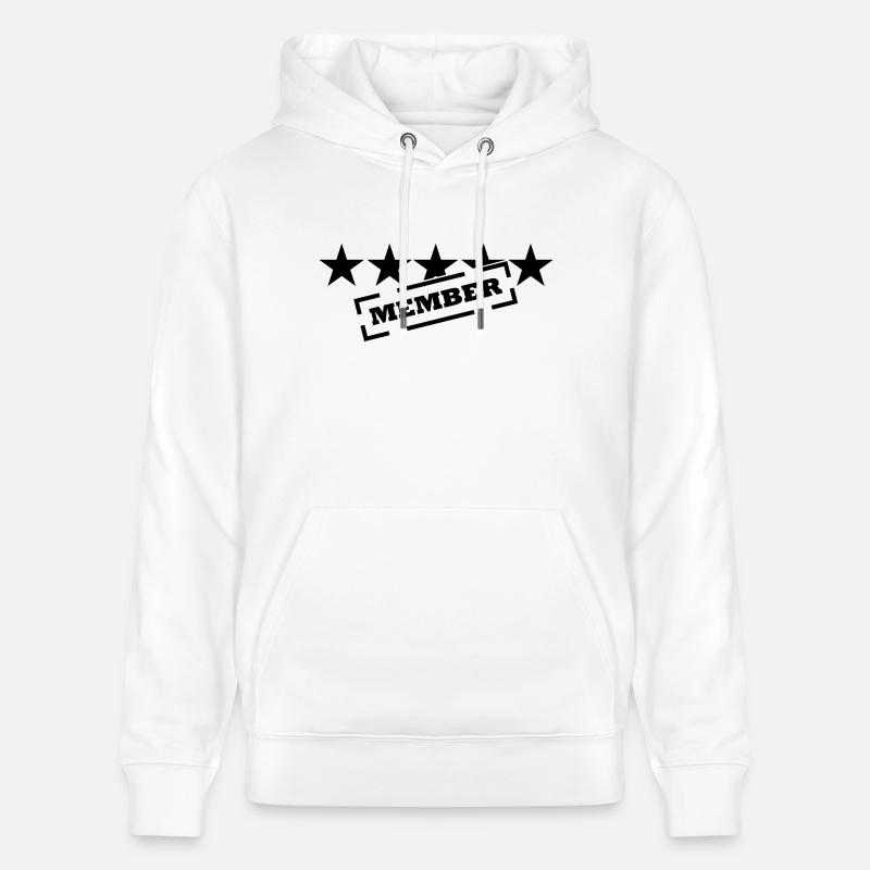 member - Sweat à capuche bio CRUISER Stanley/Stella Unisexe - blanc