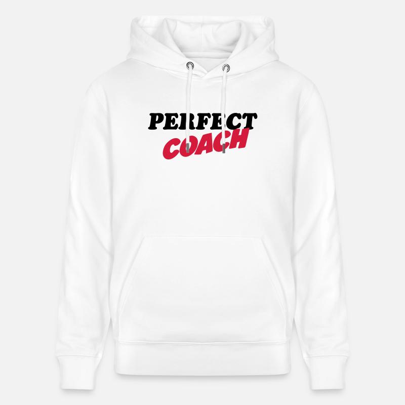 Perfect coach - Sweat à capuche bio CRUISER Stanley/Stella Unisexe - blanc