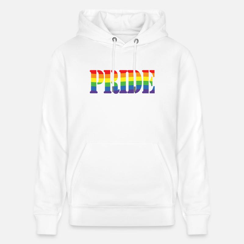 Fierté d'arc - Sweat à capuche bio CRUISER Stanley/Stella Unisexe - blanc