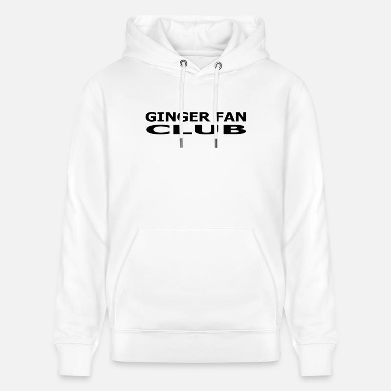Ginger Fan Club - Sweat à capuche bio CRUISER Stanley/Stella Unisexe - blanc