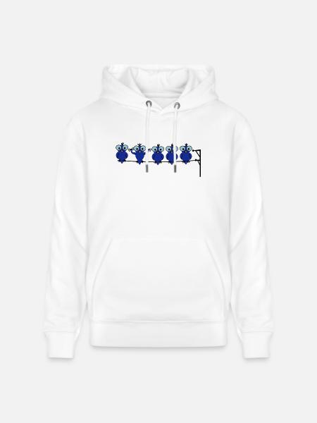 Vogel Sport - Stanley/Stella Unisex Bio-Hoodie CRUISER - Weiß