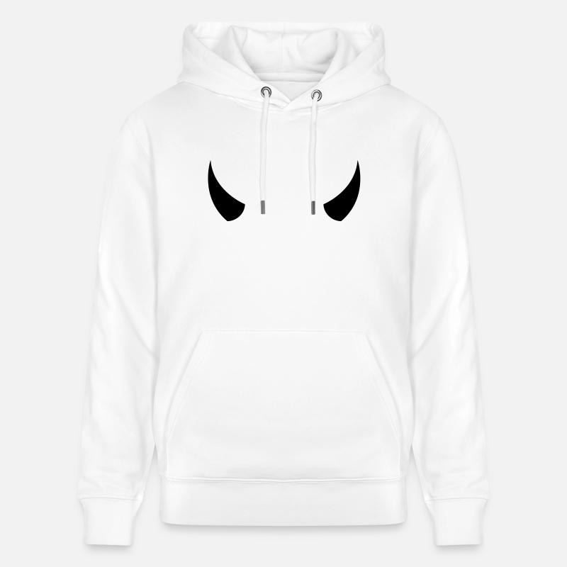 devil_wild__f1 - Stanley/Stella Unisex Bio-Hoodie CRUISER - Weiß