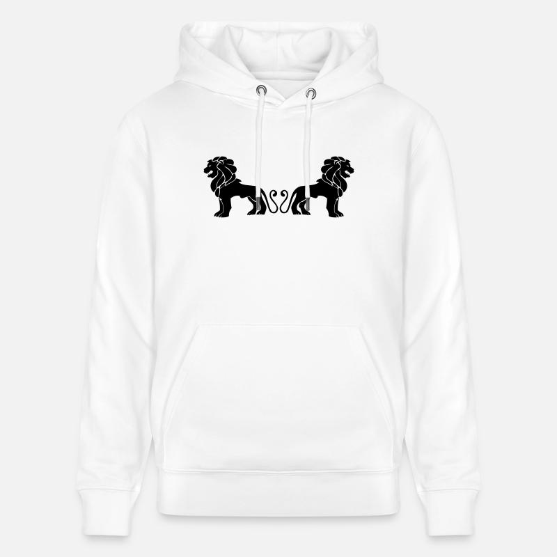 Lions - Sweat à capuche bio CRUISER Stanley/Stella Unisexe - blanc
