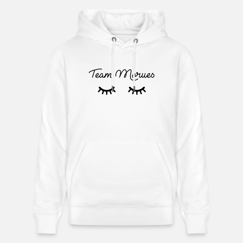 Team Morues - Sweat à capuche bio CRUISER Stanley/Stella Unisexe - blanc