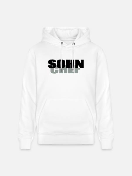 Sohn Chef - Stanley/Stella Unisex Bio-Hoodie CRUISER - Weiß