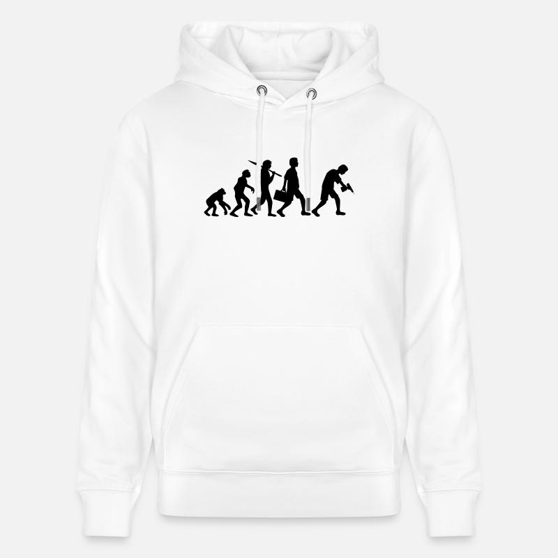 Craftsman Evolution - Stanley/Stella Unisex Bio-Hoodie CRUISER - Weiß
