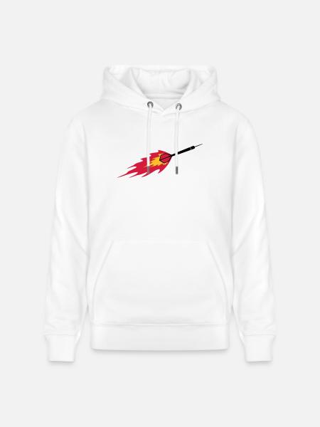 Dart Fire - Sweat à capuche bio CRUISER Stanley/Stella Unisexe - blanc