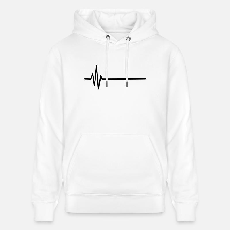 Fréquence - Sweat à capuche bio CRUISER Stanley/Stella Unisexe - blanc