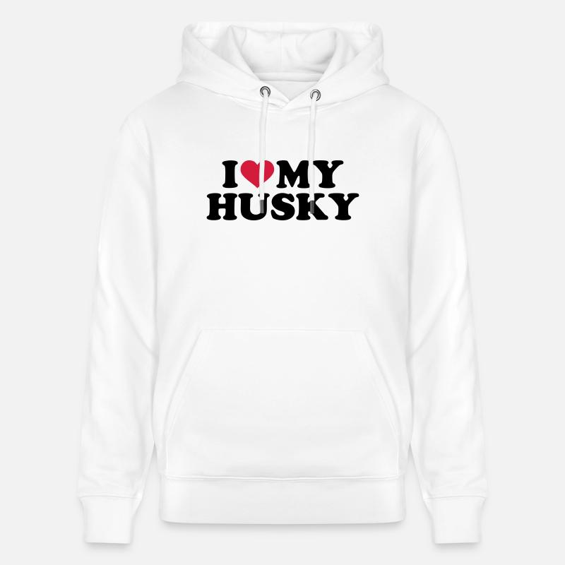 Husky - Stanley/Stella Unisex Bio-Hoodie CRUISER - Weiß