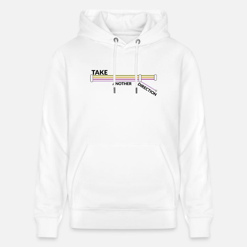 metro1 - Sweat à capuche bio CRUISER Stanley/Stella Unisexe - blanc