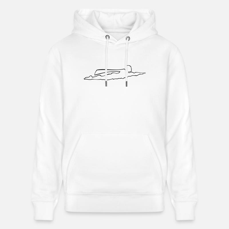 Superheld - Stanley/Stella Unisex Bio-Hoodie CRUISER  - Weiß