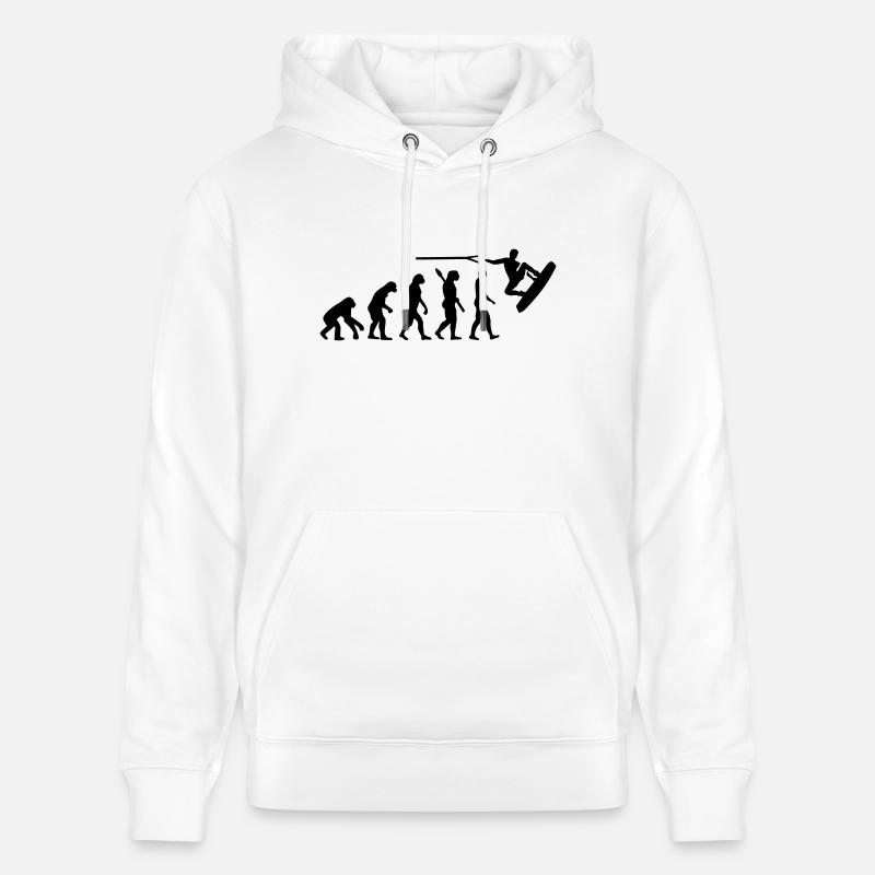 Wakeboard - Stanley/Stella Unisex Bio-Hoodie CRUISER  - Weiß